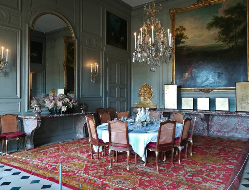 Château de Champs : salle-à-manger