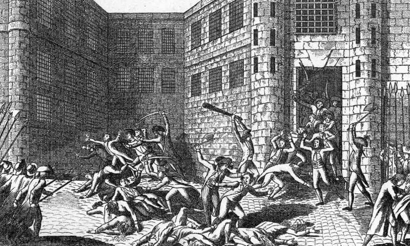 Massacre de Septembre 1792, prison de l'Abbaye