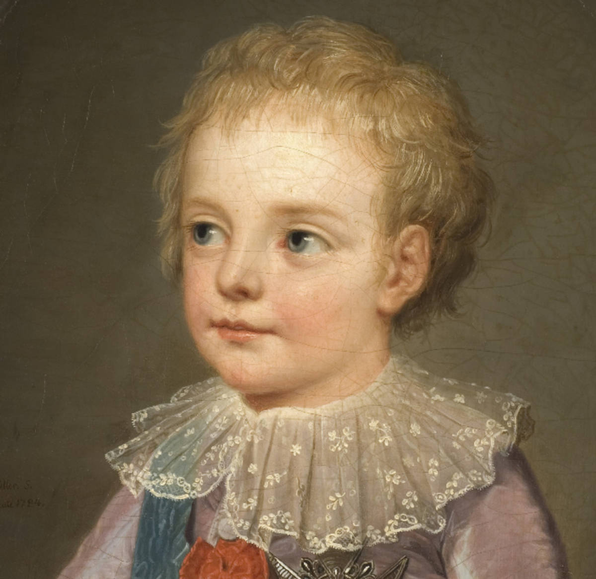 Людовик 16 детский портрет