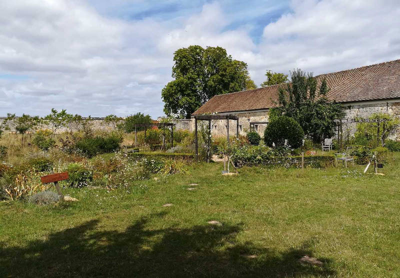 Port-Royal-des-Champs : jardin voisin de la ferme