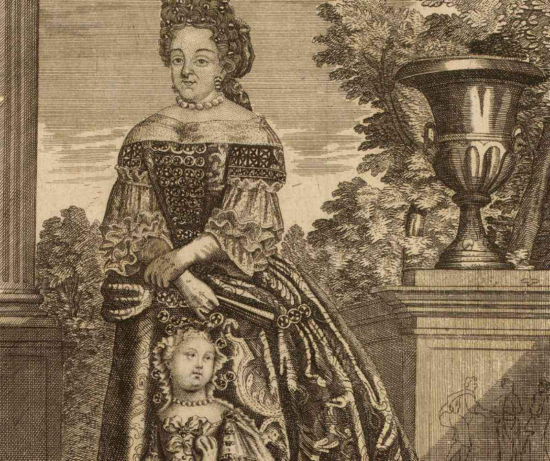 Mme de Ventadour et l'infante d'Espagne