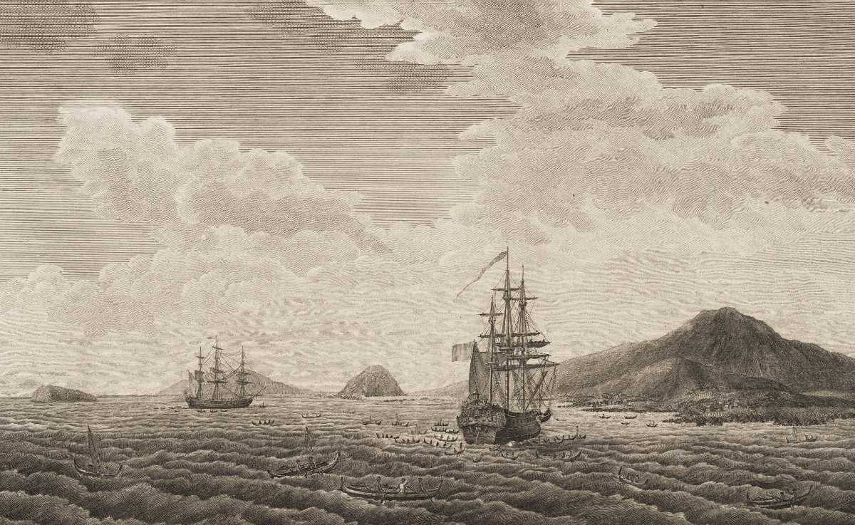 Les frégates de La Pérouse à Hawai