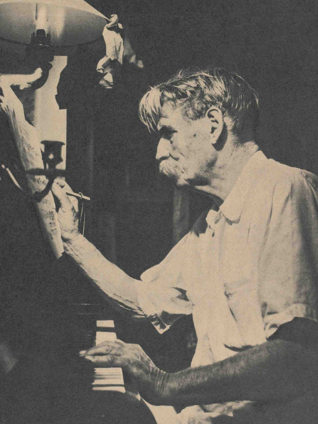 Portrait de Albert Schweitzer (anonyme, 1939-48)